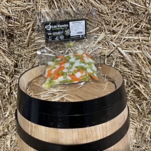 Vacuum cooking salad
