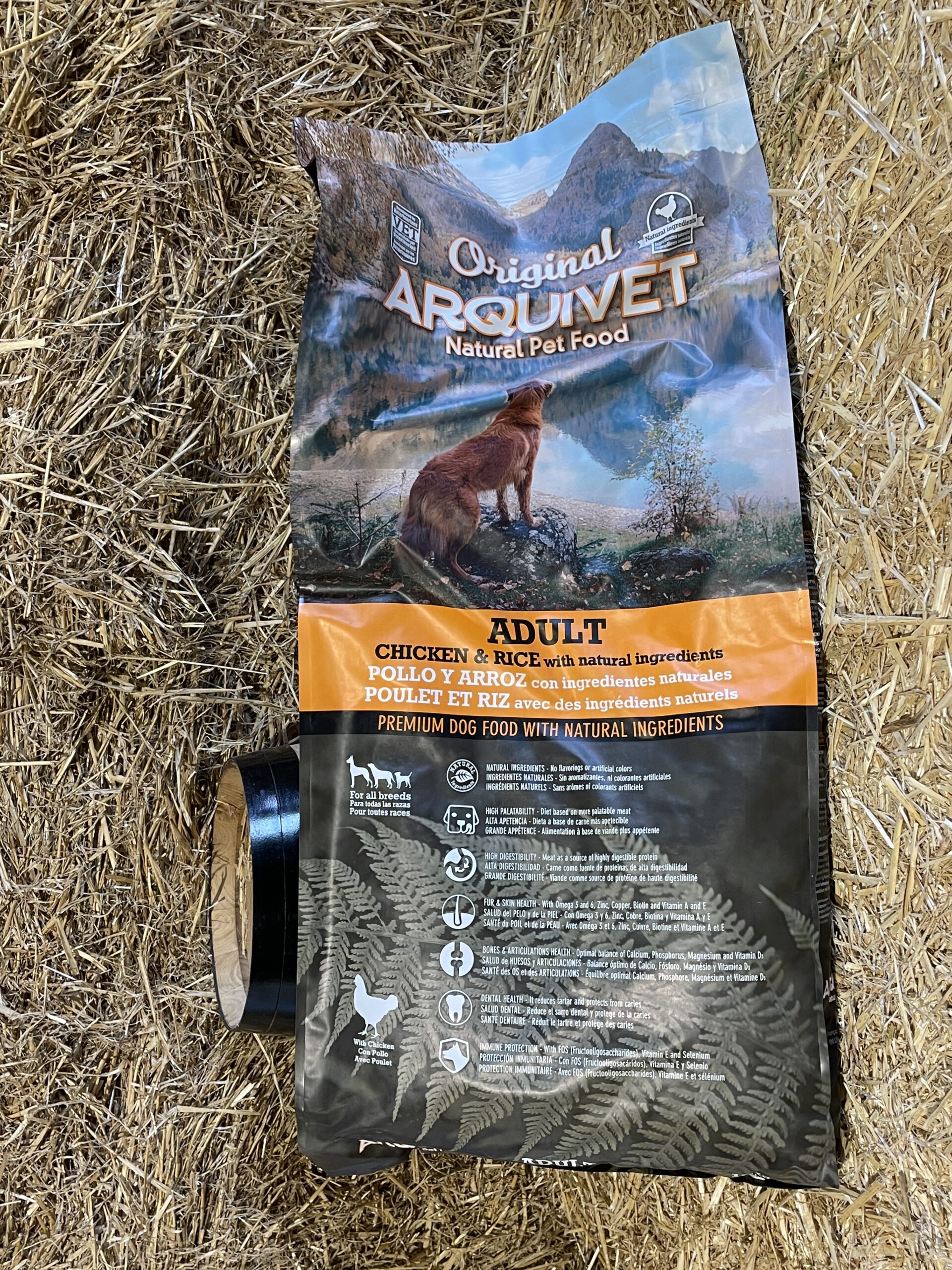Arquivet Original Adult Dog Food with Rice and Chicken 12kg