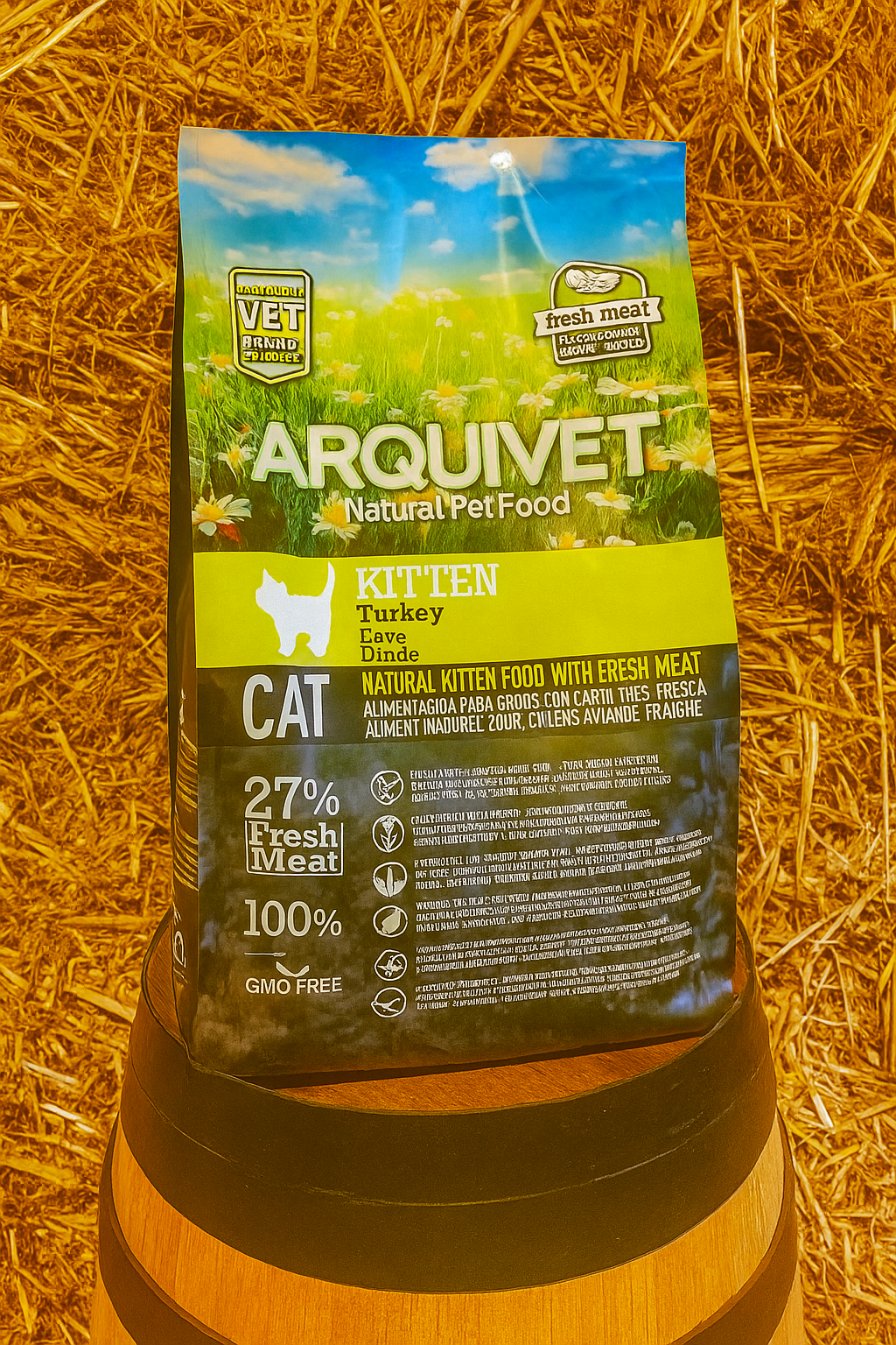 Arquivet Kitten Turkey 1.5kg – Complete Cat Food for Kittens