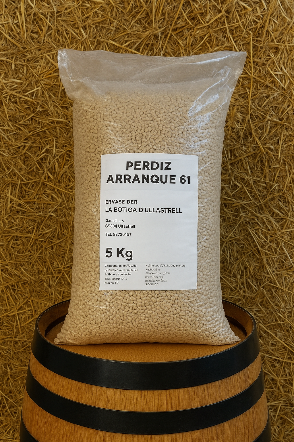 Feed for Perdius Arranque 61 La Botiga d'Ullastrell 5kg