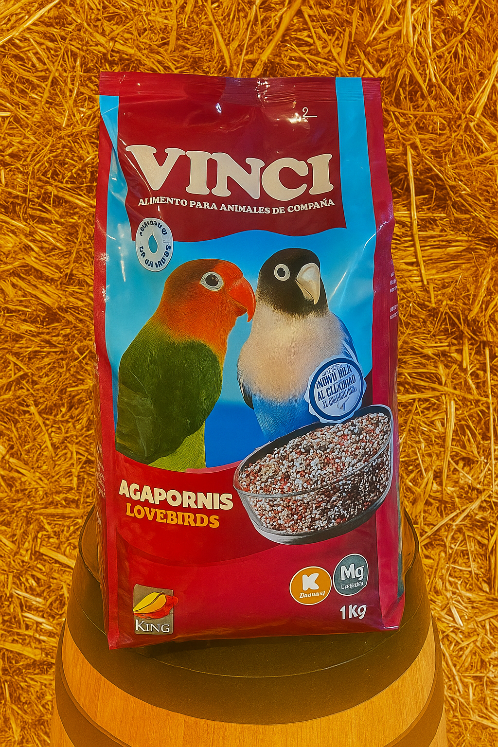 Food for Vinci Lovebirds