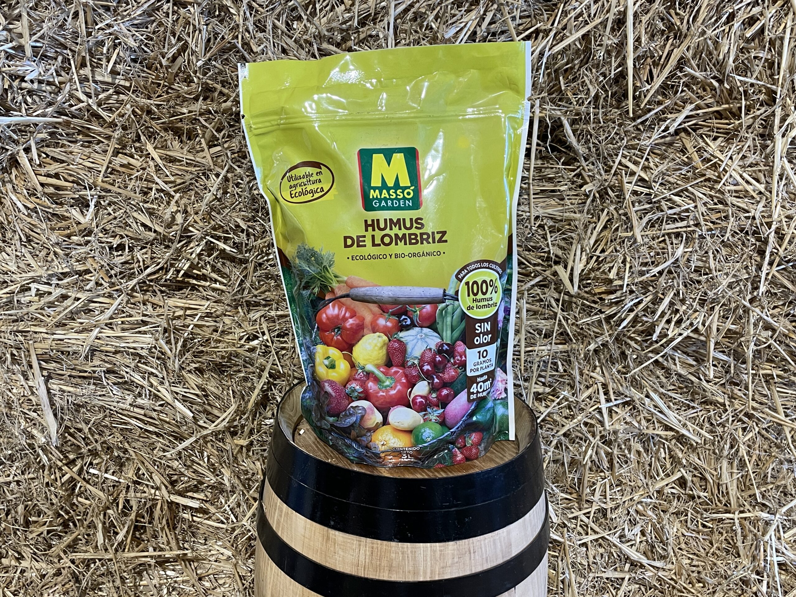 Organic and Bio-Organic Massó Worm Hummus 3l