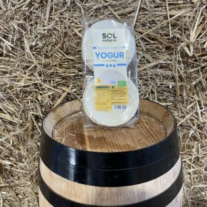 White Rice Toast with Sol Natural Organic Yoghurt 100gr